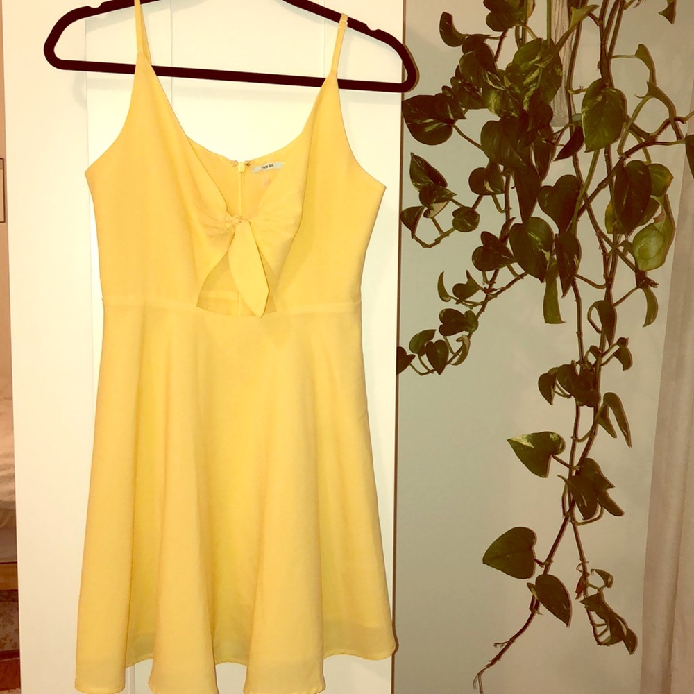 Urban Outfitters tied front dress